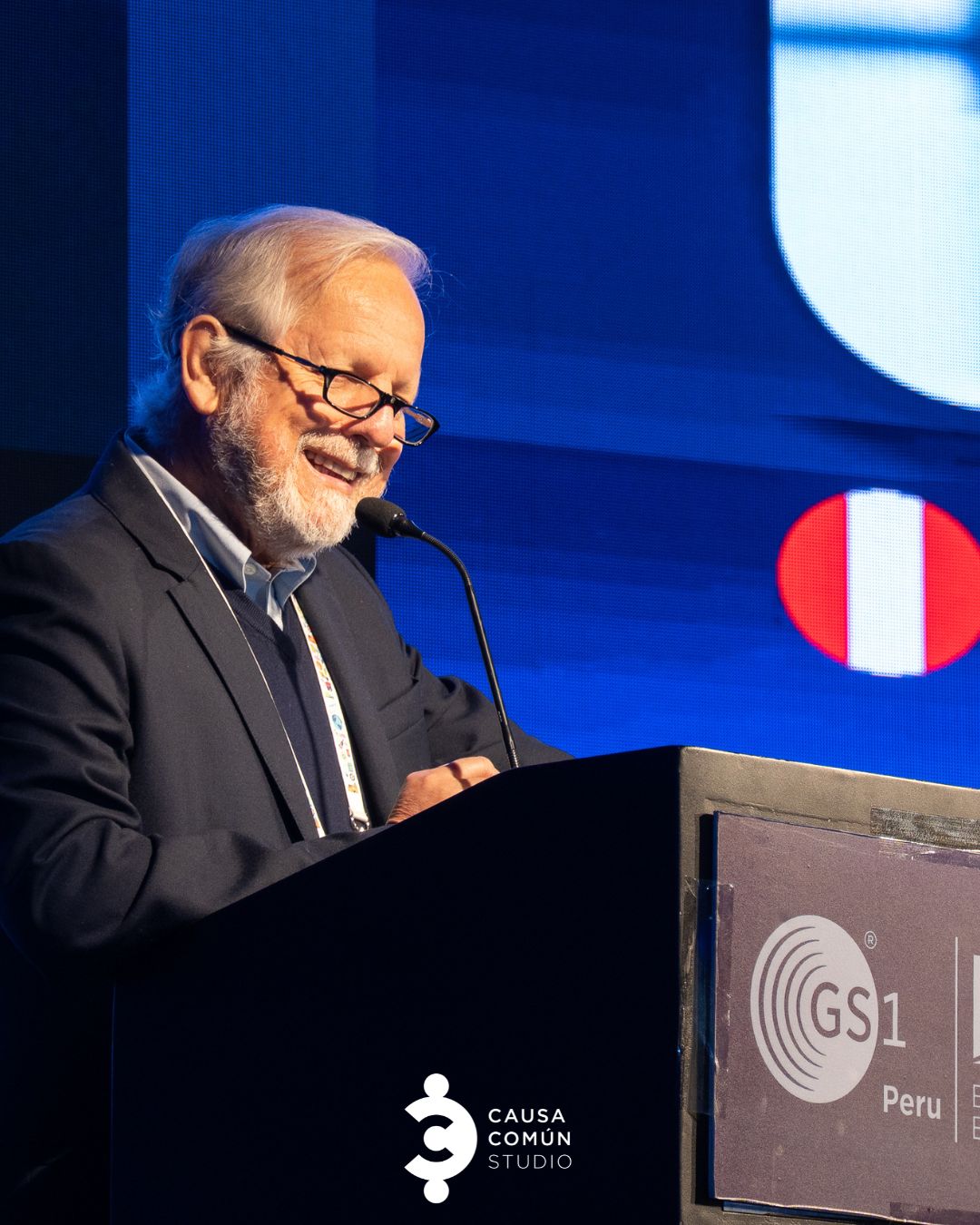 Ponente durante Expogestión 2025 de GS1 Perú
