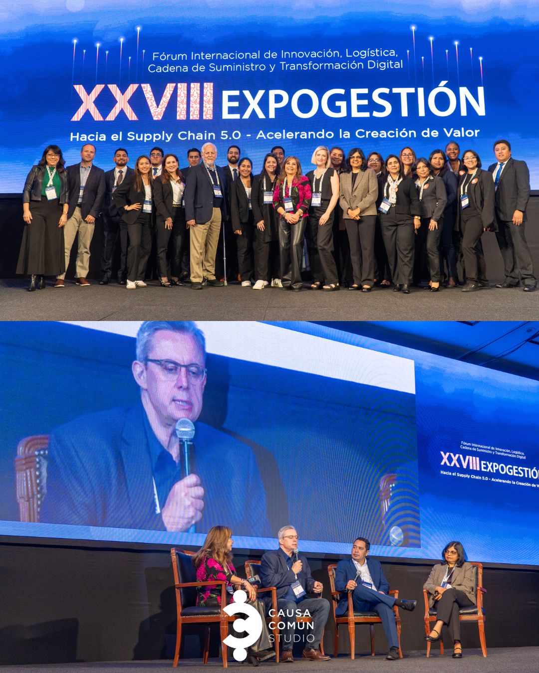 Equipo y panel de especialistas de Expogestión 2025